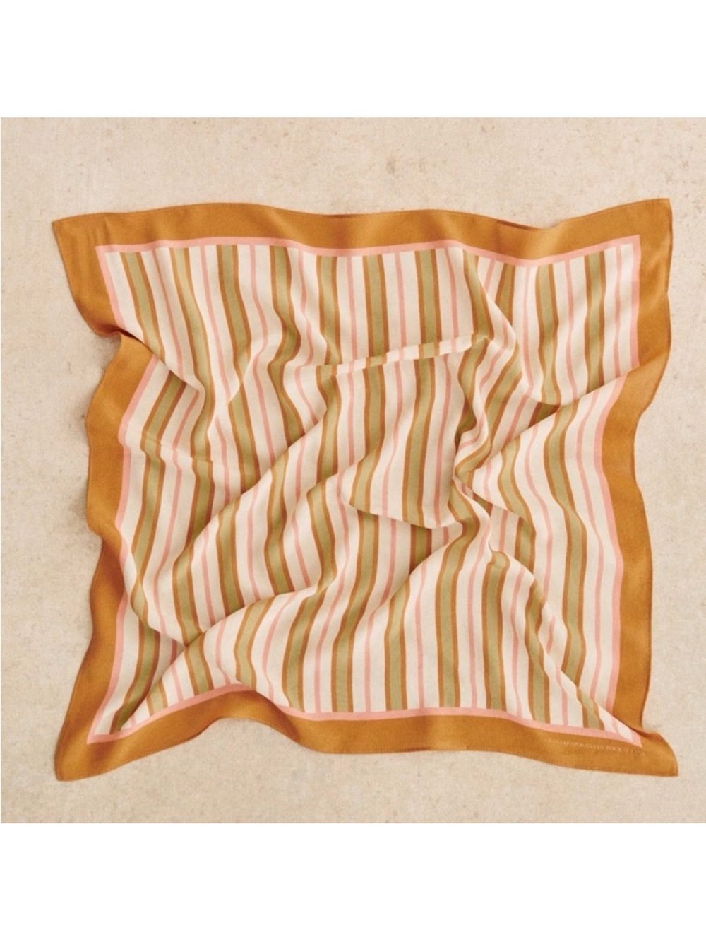 NWT Sezane Gaston Striped Scarf